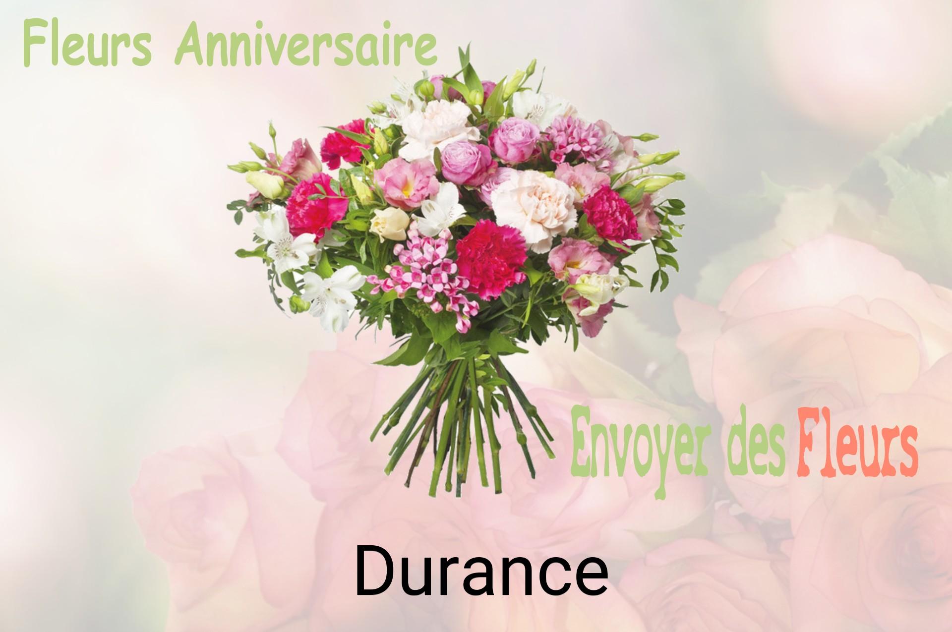 Bouquet de fleurs d’anniversaire livré à Durance